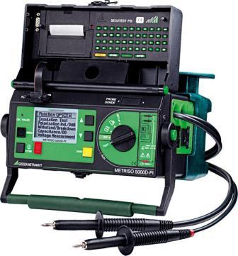 METRISO 5000D-PI ���������� ������������� �������� ��������� ������������� �������� �� 0.1 ��� �� 1 ���. ������� ������ ��������� ���������� ��� ��������������: 100, 250, 500, 1000, 1500, 2000, 2500, 5000 �. ��������� ������������� ����������� � ��������