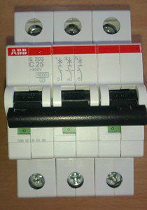 �������������� ����������� ABB S203 C16  3P 16� (�) 6kA