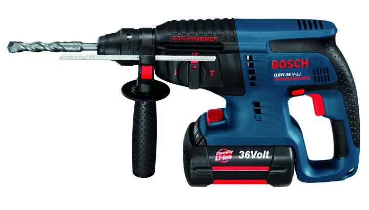 �������������� ���������� � �������� SDS-plus BOSCH GBH 36 VF-LI
