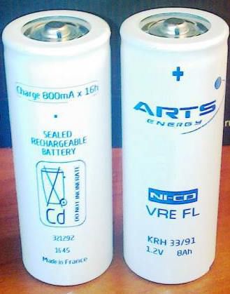 ������-��������� (NiCd) ����������� ARTS Energy VRE FL