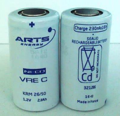 ����������� ������-��������� (NiCd) ARTS Energy VRE C