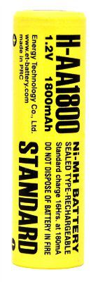 ����������� ������-��������������� (NiMH) Energy Technology H-AA1800 Standard, 1,2V