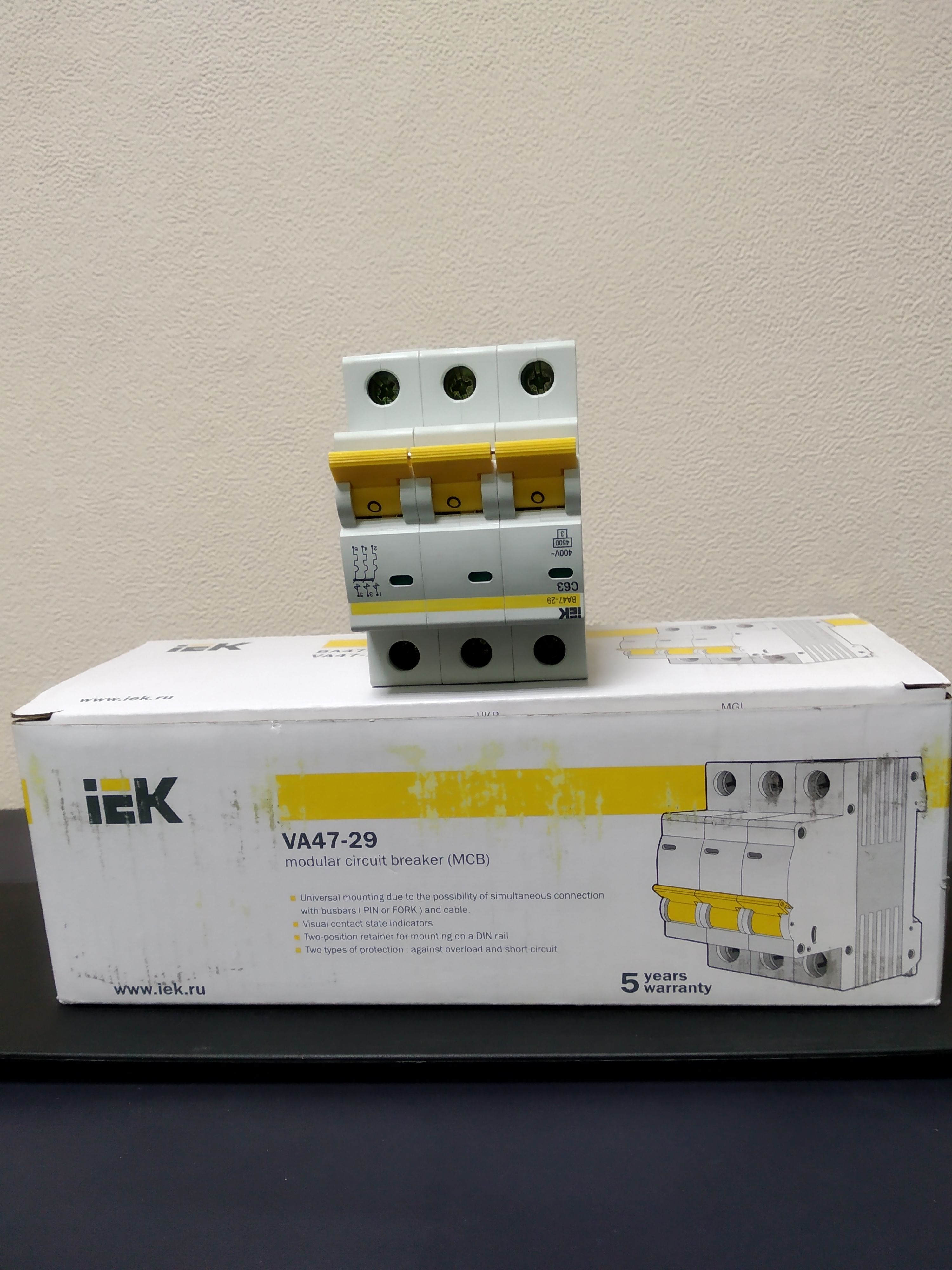 ��������������. �����������. ��47-29 3� 63� 4,5�� �-�� � ��� MVA20-3-063-C