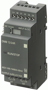 Siemens LOGO! DM8 12/24R 6ED1 055-1MB00-0BA1 / 6ED1055-1MB00-0BA1 / 6ED10551MB000BA1 - ������ ���������� ���������� ������ � ������� ������ ����