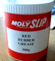 ������ ��� ������ Molyslip Red Rubber Grease