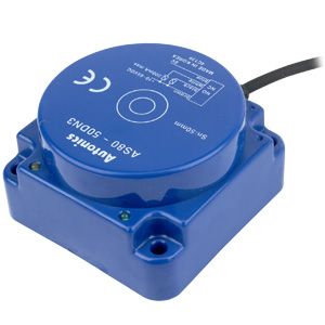 AS80-50DP3 ������ ����������� ����������� � ����������� ����������� ������������ �� 50��, 4-� ���������, ����� PNP, 1�� + 1��, ������ 2 �����. ������� 12-48VDC, IP67