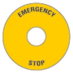 8 LM2T AU115 ����������� ���� ��� ����������� ������ EMERGENCY-STOP, 60mm