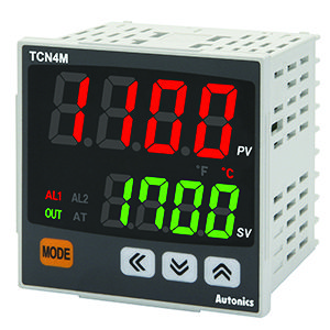 TCN4M-24R ������������� ���������� � ����� ��������� � ���-�����������, ������ 72x72��, ������� 100-240VAC, 2 - ������ ������������, ����� �������� 3A, 250VAC + ����� ���������� ����� 12�, 20��