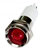 M08P-20R LED-���������, ������ �� ������ ��� d=8��, �������, ���������� ������� (������������� ������), ������� 220VAC, IP60
