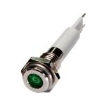 H06F-24G LED-��������� ���������� �������, ������ �� ������ ��� d=6��, ������, ������� ������� (������������� ������), ������� 24VDC, IP60