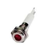H06F-24R LED-��������� ���������� �������, ������ �� ������ ��� d=6��, �������, ������� ������� (������������� ������), ������� 24VDC, IP60