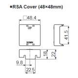 RSA-COVER TK4S TERMINAL COVER ������ ��� TK4S
