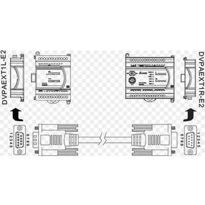 DVPAEXT01-E2 �������������� ����� � ������� 0,7 � ��� ���������� DVP-ES2/EX2 � ������� ����������