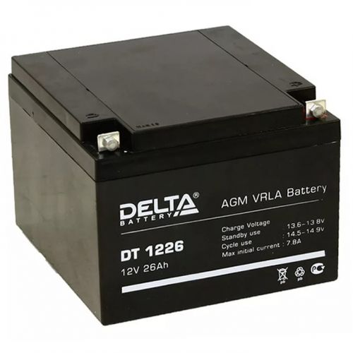 ����������� 12V / 26Ah Delta DT 1226