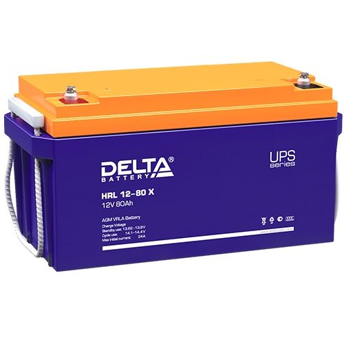 ����������� Delta HRL 12-80 X (12V / 80Ah)
