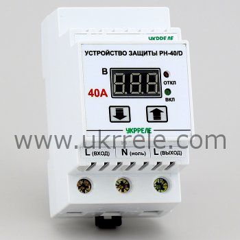 ���������� ������ (���� ����������) � ������� ��� ��������� �� DIN-����� (40�/9���) ��-40/D