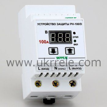 ���������� ������ (���� ����������) � ������� ��� ��������� �� DIN-����� (100�/22���) ��-100/D