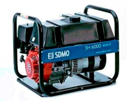 SDMO SH 6000-C (6,0) ����������� ���������� 1-������ ��������������