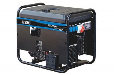 SDMO TECHNIC 7500 TE AVR C (6,5 ���)  ����������� ���������� 3-������ ��������������