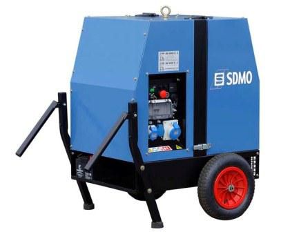 SDMO SD 6000 E XL AUTO (5,2 ���) ����������� ��������� 1-������ ��������������