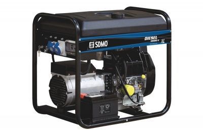 SDMO Diesel 10000 E XL C (9,0 ���) ����������� ��������� 1-������ ��������������