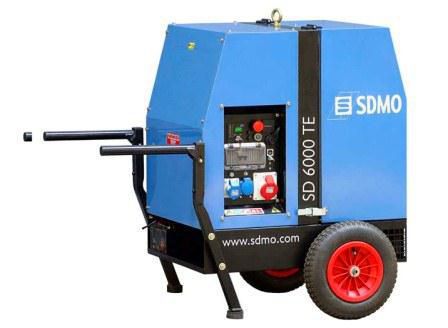 SDMO SD 6000 TE XL (5,2 ���) ����������� ��������� 3-������ ��������������