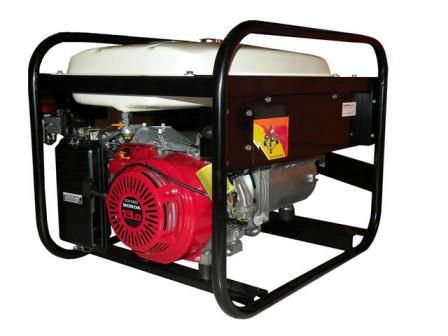 EUROPOWER EP6500TLN ���������� ����������� �������������� � 4-� ������� ���������� Honda ����� GX � ��������� �����������, ����������� ����� � ��������������� �������. ����������� �������� 6,5 ���