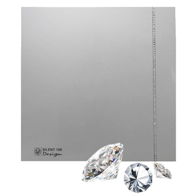 �������� ������� ���������� Soler and Palau SILENT-100 CZ Silver Swarovski Design