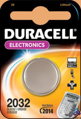 ������� ������� CR2032 Duracell
