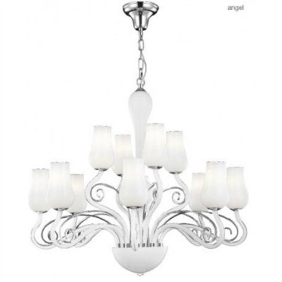 I-ANGEL/12 ������ ANGEL 8+4L VETRO BIANCO 12XE14 40W