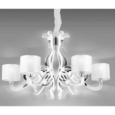 I-EVOLUTION/6 ������ EVOLUTION LED CROMO PARALUMI BIANCHI 4000K IP20 2000LM 32W + 6XE14