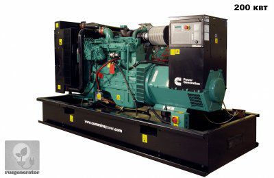 ������-��������� 200 ��� CUMMINS C275D5 (�������������� 200 ��� CUMMINS C275 D5), ��������� ���������� 230/380 �����.