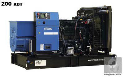 ������-��������� 200 ��� SDMO V275C2 (�������������� 200 ��� SDMO ATLANTIC V275C2), ��������� ���������� 230/380 �����.