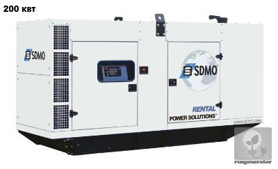 ������-��������� 200 ��� SDMO R275�2 (��������� 200 ��� SDMO RENTAL R 275 �2), �������������� ���������� 230/380 �����.