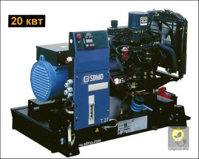 ��������� ��������� 20 ��� SDMO T27HK (��������� �������������� 20 ��� SDMO PACIFIC T27 HK), ��������� ���������� 230/380 �����.