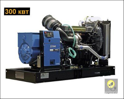 ��������� �������������� 300 ��� SDMO V410C2 (��������� 300 ��� SDMO ATLANTI� V410C2), �������������� ���������� 230/380 �����.