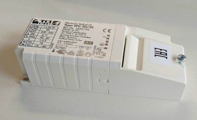 ���� � ������������ ���� (����������� ��� /�������� /�������) 183219A EPC 20/2 S ��� ����������������� ���� 20W, 217*50*31mm. TCI, ������. �������: Helvar EP1x20h, Vossloh-Schwabe EHXc 20G.329 B 188742, EHXc 20.329 I 188992