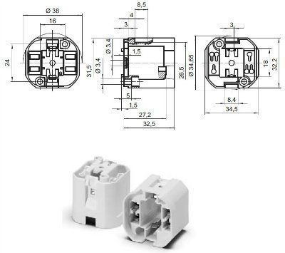 ���� � ������������ ������ G24q-3/GX24q-3 71513 527741 ��� ���������� �������������� ���� ��� ���.. Vossloh-Schwabe, ��������