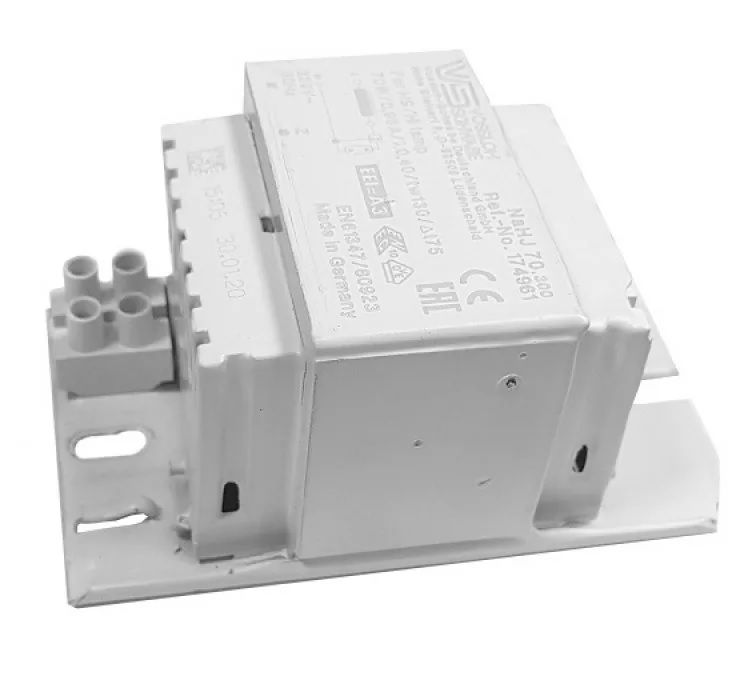 ���� � ������������ �������� ���������������� (�����/�������) NaHJ 70.300 174961 ��� ��������� � ����������������� ���� 70W, 220V, 108*66*53mm. Vossloh-Schwabe. �������: NaHJ 70.300 570977, NaHJ 70.128 571008, Schwabe Hellas NAHJ 70.713.4, Helvar NK 70 LU