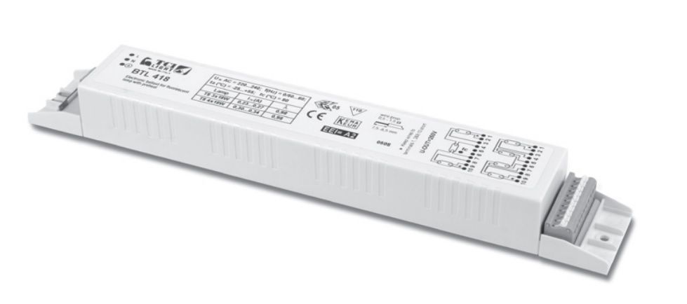 ����������� ����������������� ������� (����/ ��������/ �������) 137999/414L BTL 414 ��� �������������� ���� T5 �� 3 ��� 4 ��. *14W, 3 ��. *21W, 280*40*22mm. TCI, ������. �������: Vossloh-Schwabe 188438 ELXc 414.868 220-240V 