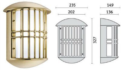 C��������� ADMIRAL 006940 ������������������� ���������, IP65. PRISMA (PERFORMANCE iN LIGHTING), ������.