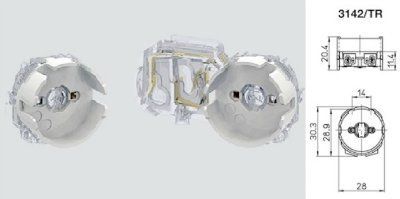 �� ������������ ������ G13 �������� 3142/TR ��� �������������� ���� �8. AAG Stucchi. �������: BJB 26.424.1001.50, Vossloh-Schwabe 47900 101784, LST 15.501, AAG Stucchi 140, 3142/TR, TDM SQ0351-0002