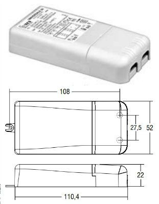 ���� � ������������: ������� (���� �������) 122400 DC MINIJOLLY ����������� �� 1-10V ��� PUSH ������������� 350-900mA (out DC) 0-20W; cost 24V/20W ��� LED (������������) ������������. ������: 125400 DC MINI JOLLY. TCI, ������