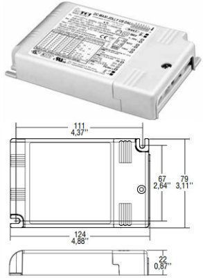 ���� � ������������. ������� (���� �������) 122413 DC MAXI JOLLY US DALI ����������� DALI, 1-10V, PUSH, ������������� 0-50W, 350-1050mA ��� LED (������������) ������������. TCI, ������. ������������: 127413 DC MAXI JOLLY US DALI
