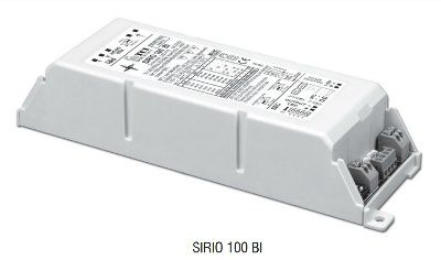 ���� � ������������: ������� (���� �������) 127210 SIRIO 100 BI ����������� �� 1-10V ��� BILEVEL �������������: 250-700mA (out DC), 0-100W ��� LED (������������) ������������, 204*59*40mm, IP20. TCI, ������