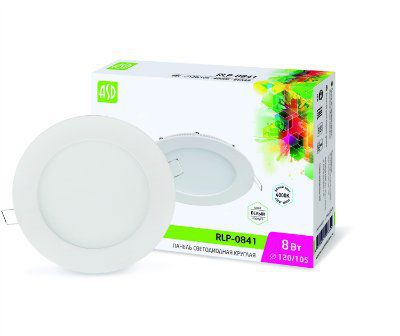 ������������ ������������ ���������� ������� ASD-RLP-0341, 3W, 160-260V, 4000K, 240Lm, 90/75 ��, ���� ����� ����� (��� ��000545)