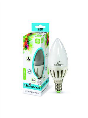 ASD-LED-�����-E14-3,5W ����� D=37 ��, AC160-260V, 300 ��, 4000 �, ���� ����� (��� ��000647)