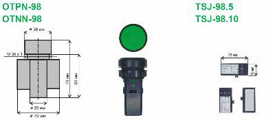 ��������� ��������, ��������� ��������� 30 �� OTPN-98, OTNN-98, TSJ-98.5, TSJ-98.10