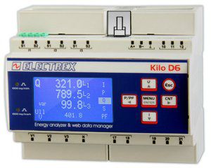 ���������������� &amp; ��� �������� ������ KILO D6 RJ45 85&amp;#247;265V 1DI 2DO ENERGY ANALYZER &amp; DATA MANAGER