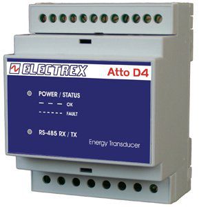 ���������������/���������������� ATTO D4 RS485 230-240V TRANSDUCER / ENERGY ANALYZER